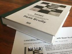 Sean Scully, Inner Collected Writings, 2016 1st Edition Hardcover New Signed