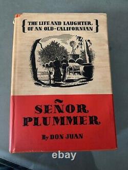 Senor Plummer, Signed by both Plummer and Don Juan! West Hollywood HISTORY DJ