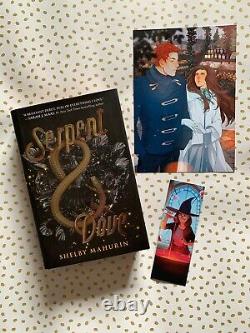 Serpent & Dove Shelby Mahurin FairyLoot Exclusive Signed Sprayed Edges