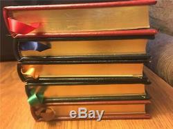 Set 5 Hitchhiker's Guide To The Galaxy Lot Easton Press 1 sign Lot Douglas Adams
