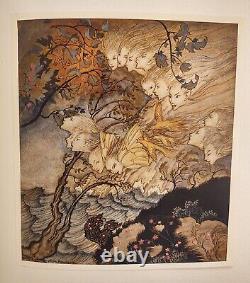 Shakespeare, The Tempest Arthur Rackham, 1926, Signed & Limited No. 228 of 520