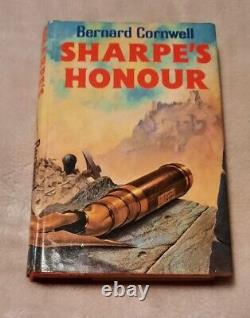 Sharpe's Honour by Bernard Cornwell 1st/1st Edition 1985 Collins DJ Sharpe Book