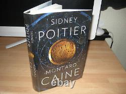 Sidney Poitier signed 1st edition Montaro Caine rare Academy Award actor's novel