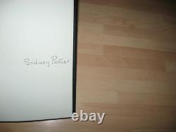 Sidney Poitier signed 1st edition Montaro Caine rare Academy Award actor's novel