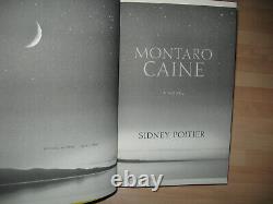 Sidney Poitier signed 1st edition Montaro Caine rare Academy Award actor's novel