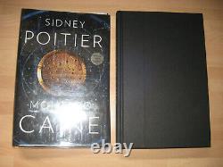 Sidney Poitier signed 1st edition Montaro Caine rare Academy Award actor's novel