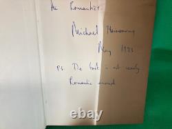 Siesta a novel by Mainwaring, Michael 1st UK Edition 1972 SIGNED 1st Ed DJ