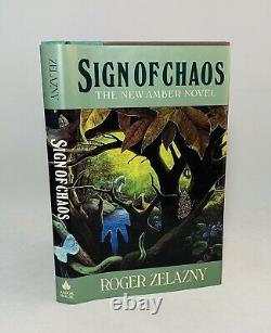 Sign Of Chaos-Roger Zelazny-SIGNED! -TRUE First Edition/1st Printing! -Amber-RARE