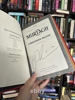 Signed 1ST/1ST NUMBERED 1 of 500 Murtagh Christopher Paolini NEW INKSTONE PRESS