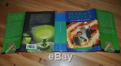 Signed 1st/1st Ed Harry Potter And The Half Blood Prince J. K. Rowling