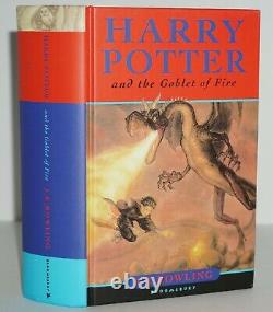 Signed 1st/1st Ed, W. Ticket Harry Potter And The Goblet Of Firej. K. Rowling