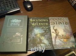 Signed 1st/1st Limited Subterranean Press Perfect State Brandon Sanderson