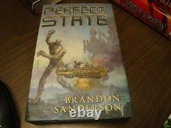Signed 1st/1st Limited Subterranean Press Perfect State Brandon Sanderson