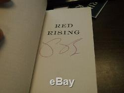 Signed 1st/1st Promo Copy SDCC Exclusive Red Rising 1 by Pierce Brown