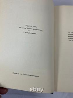 Signed 1st Edition 1923 BURGESS Flower Book Children & Endorsed Cancelled Check