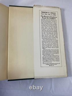 Signed 1st Edition 1923 BURGESS Flower Book Children & Endorsed Cancelled Check Signed 1st Edition 1923 BURGESS Flower Book Children & Endorsed Cancelled Check