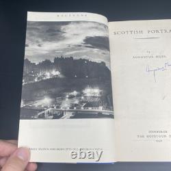Signed 1st Edition (1948) Augustus Muir Scottish Portrait Hardcover, Vintage