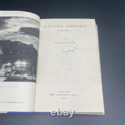 Signed 1st Edition (1948) Augustus Muir Scottish Portrait Hardcover, Vintage