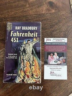 Signed 1st Edition 1st Printing FAHRENHEIT 451 by RAY BRADBURY Authenticated JSA