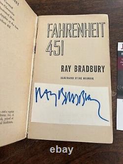 Signed 1st Edition 1st Printing FAHRENHEIT 451 by RAY BRADBURY Authenticated JSA