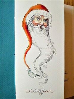 Signed 1st Edition A Conversation With Old St Nick At The North Pole Van Sandwyk
