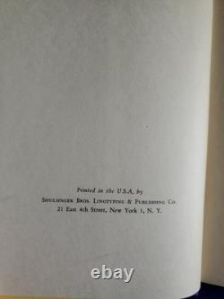 Signed 1st Edition A Village By The Jordan Joseph Baratz 1957 HC withDJ
