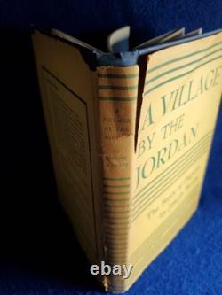 Signed 1st Edition A Village By The Jordan Joseph Baratz 1957 HC withDJ