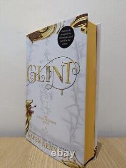 Signed-1st Edition-Glint by Raven Kennedy-Sprayed Edge-New