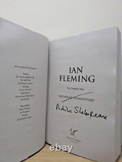 Signed-1st Edition-Ian Fleming The Complete Man by Nicholas Shakespeare-New