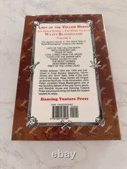 Signed 1st Edition Lady Of The Yellow Death Wyatt Blassingame #61/100 Oop Hc Dj