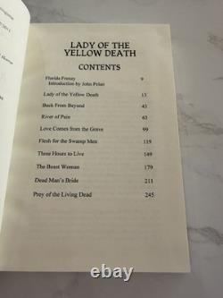 Signed 1st Edition Lady Of The Yellow Death Wyatt Blassingame #61/100 Oop Hc Dj