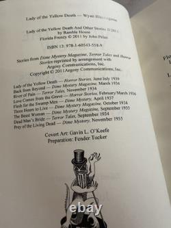 Signed 1st Edition Lady Of The Yellow Death Wyatt Blassingame #61/100 Oop Hc Dj