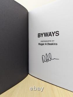 Signed-1st Edition Later Printing-BYWAYS Photographs by Roger A. Deakins