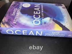 Signed-1st Edition-Ocean by David Attenborough & Colin Butfield-New Hardback