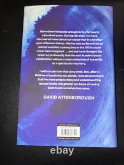 Signed-1st Edition-Ocean by David Attenborough & Colin Butfield-New Hardback