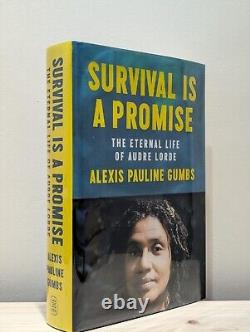 Signed-1st Edition-Survival Is a Promise by Alexis Pauline Gumbs