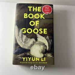 Signed-1st Edition-The Book of Goose by Li Yiyun-New