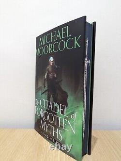 Signed-1st Edition-The Citadel of Forgotten Myths by Michael Moorcock-New