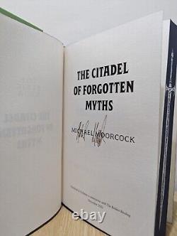 Signed-1st Edition-The Citadel of Forgotten Myths by Michael Moorcock-New