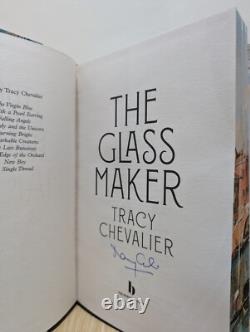 Signed-1st Edition-The Glassmaker by Tracy Chevalier-Sprayed Edge-New