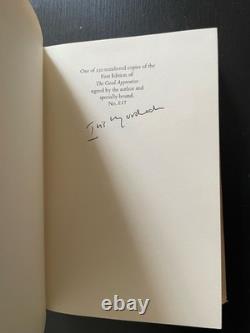 Signed 1st Edition The Good Apprentice Iris Murdoch 1985 Limited Edition