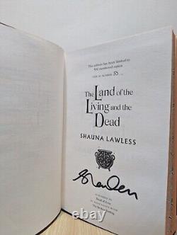 Signed-1st Edition-The Land of the Living and the Dead by Shauna Lawless-New