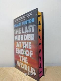 Signed-1st Edition-The Last Murder at the End of the World by Stuart Turton-New