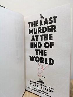 Signed-1st Edition-The Last Murder at the End of the World by Stuart Turton-New