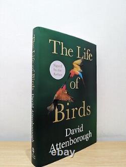 Signed-1st Edition-The Life of Birds by David Attenborough-New