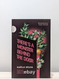 Signed-1st Edition-There's a Monster Behind the Door by Gaelle Belem