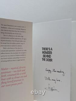 Signed-1st Edition-There's a Monster Behind the Door by Gaelle Belem