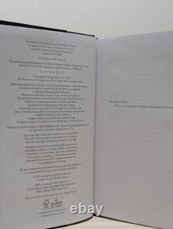 Signed-1st Edition-Wind and Truth by Brandon Sanderson