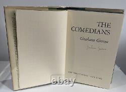 Signed 1st US edition-Graham Greene-The Comedians-Near Fine condition. Scarce