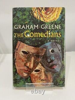 Signed 1st US edition-Graham Greene-The Comedians-Near Fine condition. Scarce